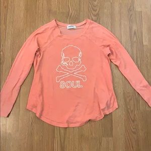 SoulCycle Flowy Waffle Long Sleeve